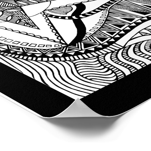 Affiche de doodle étoile (Coin)