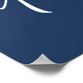Affiche de dortoir Navy Dorm Sweet Dorm | Décorati (Coin)