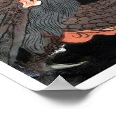 Affiche de dragon Japon Art Impression de gravure (Coin)