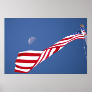 Affiche de drapeau américain