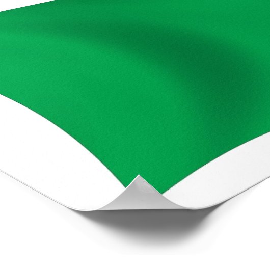 Affiche de drapeau de Libye (Coin)