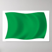 Affiche de drapeau de Libye (Devant)