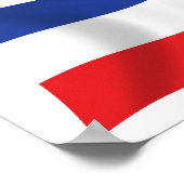 Affiche de drapeau de Yougoslavie (Coin)
