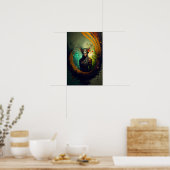 Affiche de fantasy de Ranger Elfe | Art D&D 6 (Cuisine)