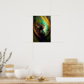 Affiche de Fantasy de Ranger Elfique | Art D&D 3 (Cuisine)