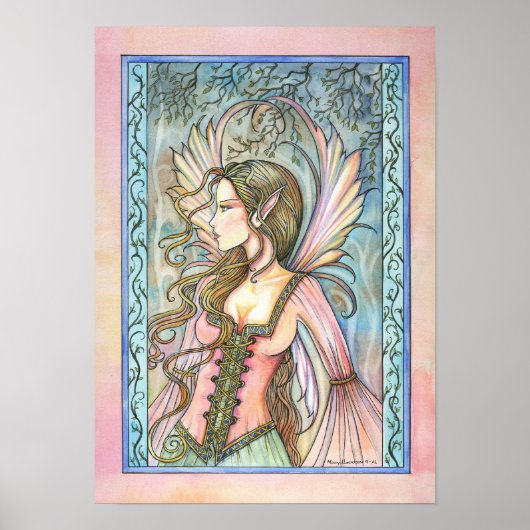 Affiche de fantasy féerique par Molly Harrison (Devant)