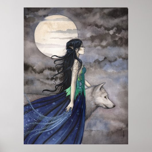 Affiche de fantasy La Nuit du Loup (Devant)