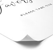 Affiche de faveurs florales rose s'il vous plaît p (Coin)