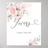 Affiche de faveurs florales rose s'il vous plaît p (Devant)