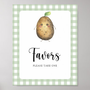 Affiche de Favors Petite Pomme de Terre
