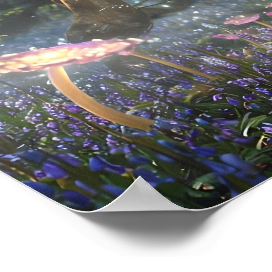 Affiche de fée avec porte de fée (Coin)