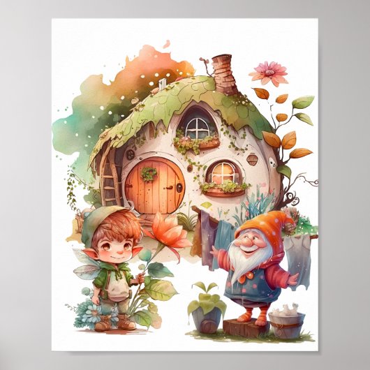 Affiche de Fée Mignonne et de Gnome (Devant)