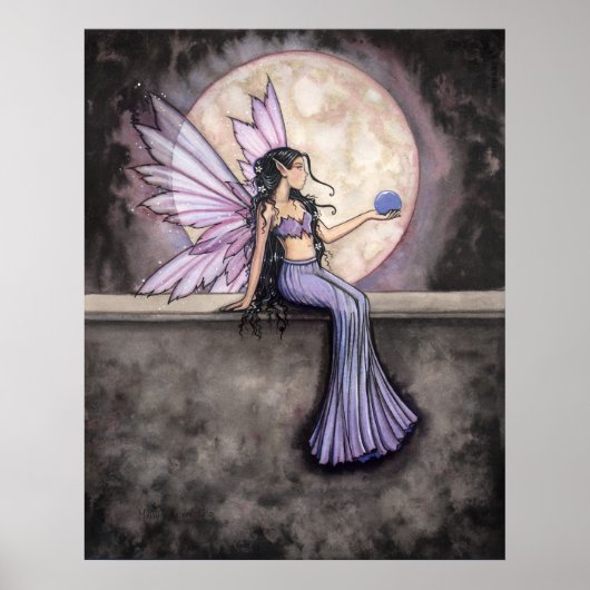 Affiche de fée Moonstone par Molly Harrison (Devant)