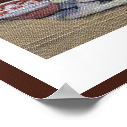 Affiche de femmes indiennes du Pueblo fabriquant d (Coin)