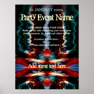 Affiche de fête #008 Affiche