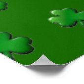 Affiche de fête de la Saint-Patrick (Coin)