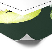 Affiche de Fête de Mariage Botanique Lemons Main S (Coin)