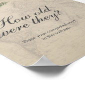 Affiche de fête de thème de voyage pour l'annivers (Coin)