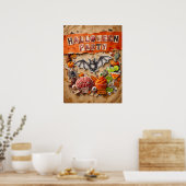 Affiche de fête d'Halloween (Cuisine)