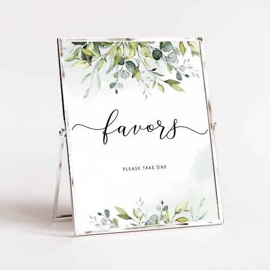 Affiche de feuillage d'eucalyptus, prenez-en un