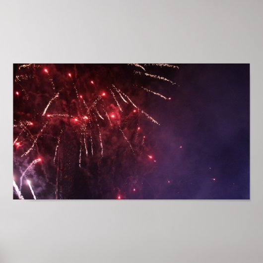 Affiche de Feux d'Artifice (Devant)