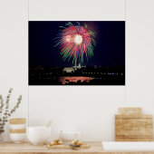 Affiche de feux d'artifice à DC (Cuisine)