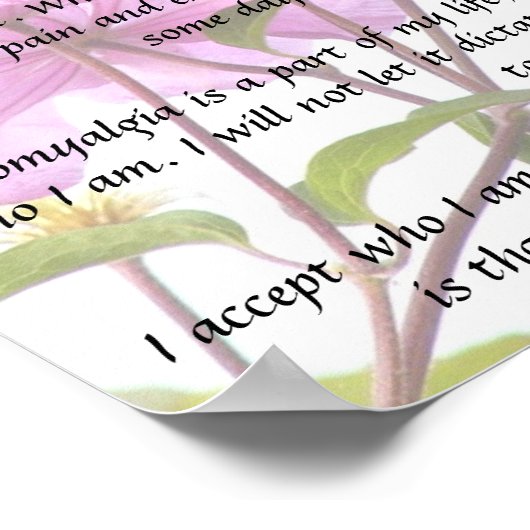 Affiche de Fibromyalgie (Coin)