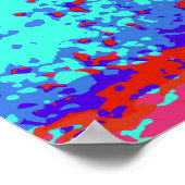 affiche de fille en bikini rouge confiante (Coin)