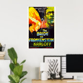 Affiche de film Bride of Frankenstein 1935 (Bureau à domicile)