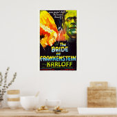 Affiche de film Bride of Frankenstein 1935 (Cuisine)