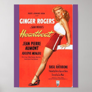 Affiche de film de battement de coeur de Ginger