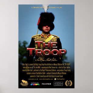 Affiche de film de dirigeant de troupe 61cm x 91cm