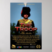 Affiche de film de l'officier de troupe 61cm x 91c