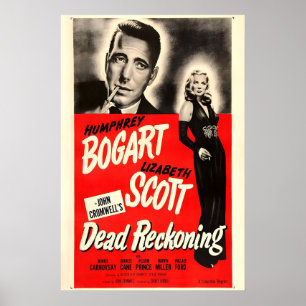 Affiche de film Dead Reckoning 1946 PRINT A5-A1 40