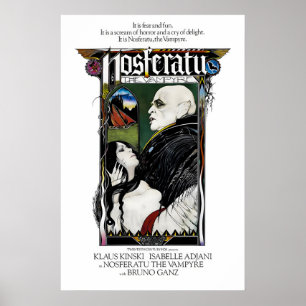 Affiche de film Nosferatu A2 Impression d'art mat
