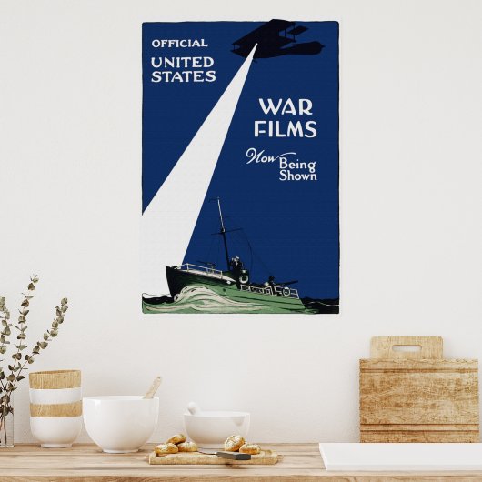 Affiche de films de guerre (Cuisine)