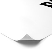 Affiche de fin d'études dentaires (Coin)