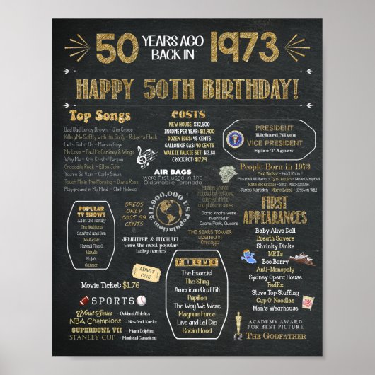 Affiche de Flashback pour le 50e anniversaire (Devant)
