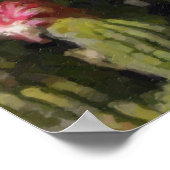 Affiche de fleur de cactus (Coin)