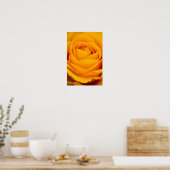 Affiche de fleur de rose jaune (Cuisine)