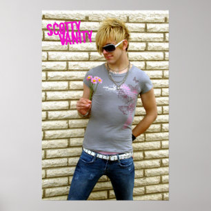 Affiche de fleur de vanité de Scotty