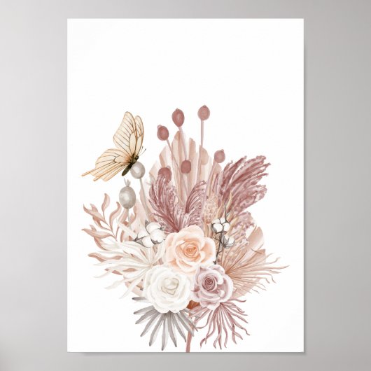 Affiche de Fleur pour la Nurserie Nature Chambre d (Devant)
