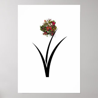 Affiche de fleurs