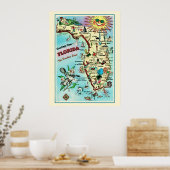 Affiche de Floride 24x32 (Cuisine)