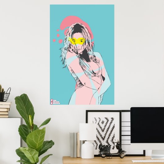 Affiche de flux (Bureau à domicile)