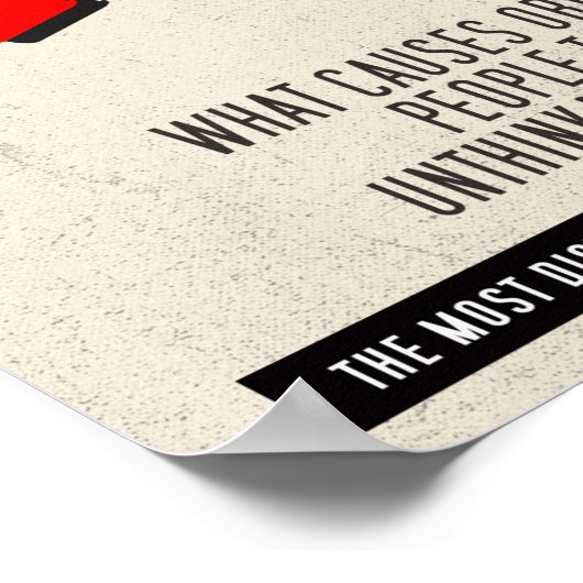 Affiche de folie (Coin)