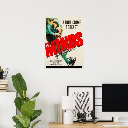 Affiche de folie (Bureau à domicile)