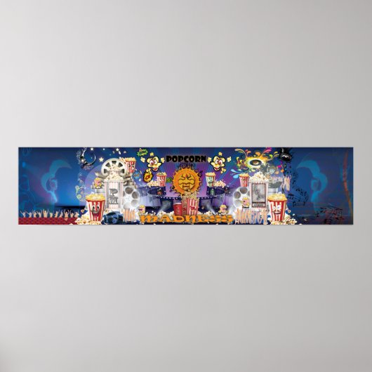 Affiche de folie Popcorn (Devant)
