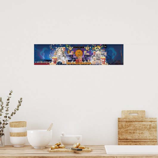 Affiche de folie Popcorn (Cuisine)