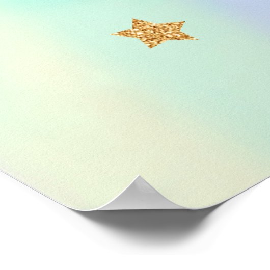 Affiche de fond de la licorne (Coin)